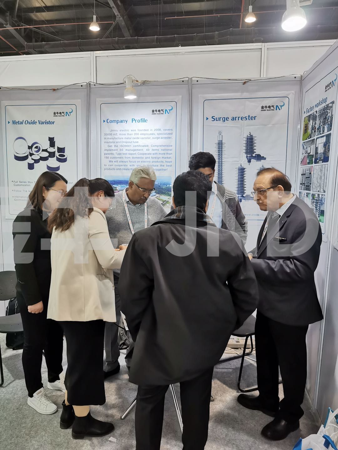 Jinniu Electric participou Da exposi??o elecrama Na índia EM Janeiro 18-22, 2020, Durante a qual hav(圖2)